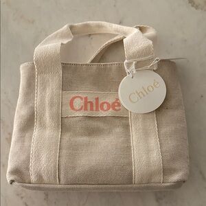 Chloe Cream Kids Tote Bag